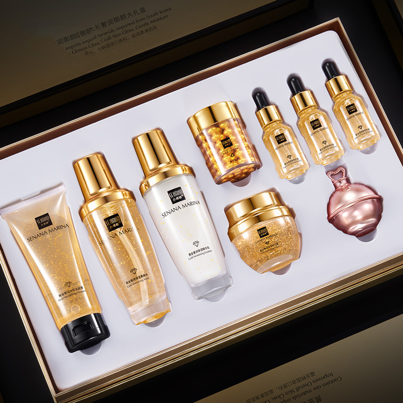 Luxury Skincare Toner - النساء 24K الذهب العناية بالبشرة مجموعة