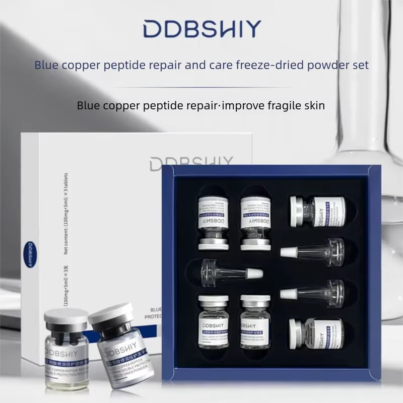 Oligopeptide Wrinkle - مسحوق ببتيد النحاس الأزرق GHK-Cu المجفف