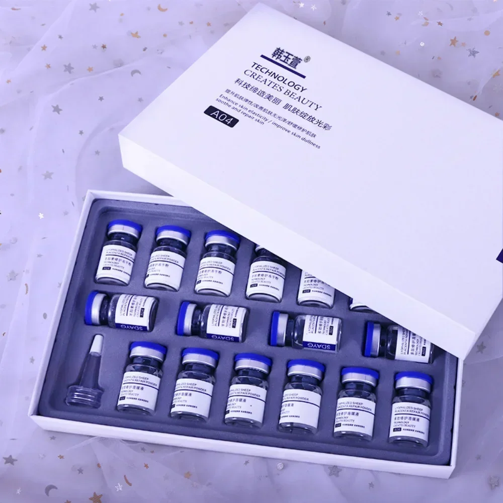 مجموعة مسحوق المشيمة الغنمية ا - مراجعة Oligopeptide Wrinkle وسعره