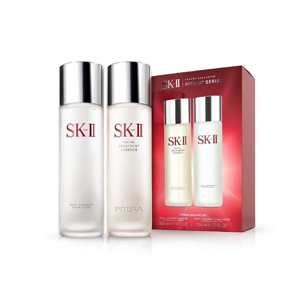 مجموعة SK-II لعلاج الوجه ومجمو - مراجعة Luxury Skincare Toner وسعره