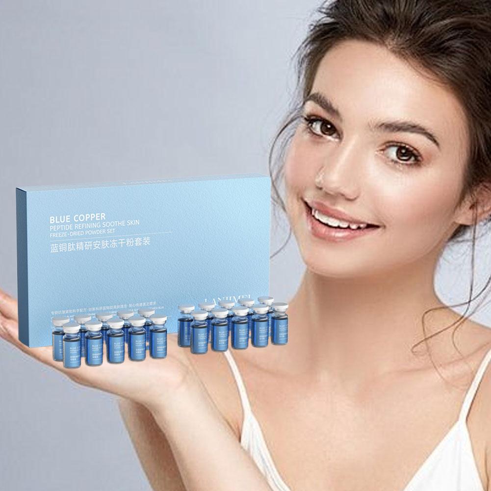 مجموعة مسحوق ببتيد النحاس الأز - مراجعة Oligopeptide Wrinkle وسعره