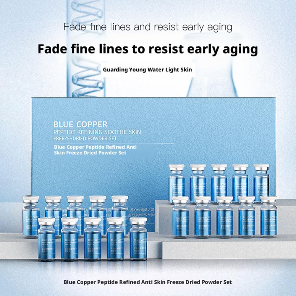 مجموعة مسحوق ببتيد النحاس الأز - مراجعة Oligopeptide Wrinkle وسعره