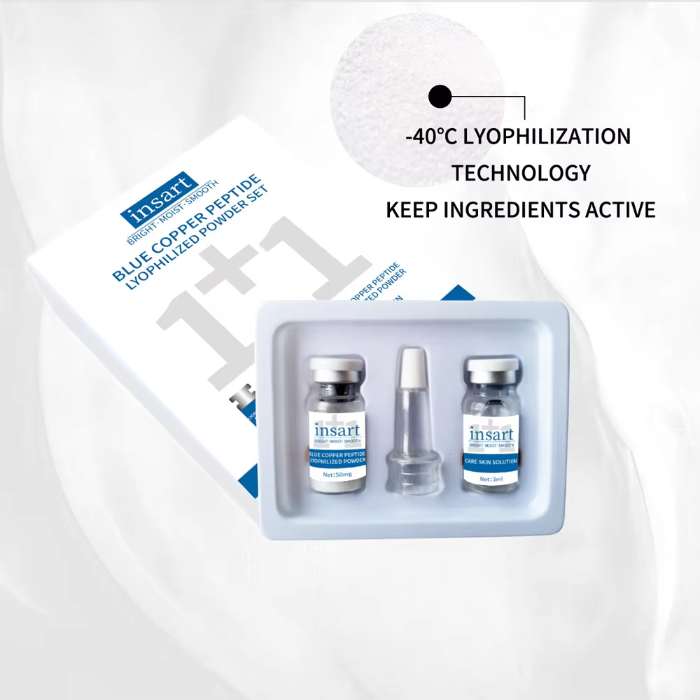 مجموعة مسحوق ببتيد النحاس الأز - مراجعة Oligopeptide Wrinkle وسعره